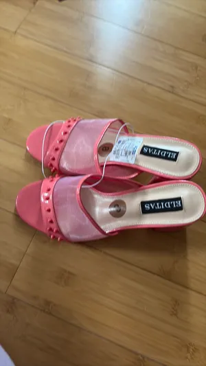 Chunky block heel Pink Size 8.5 thumbnail 5