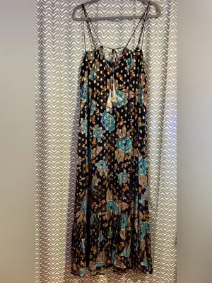 NWT Natural Life | Alice Metallic Maxi Dress, Small thumbnail 6