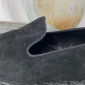 Steve Madden Black Smile Suede Loafers 8.5 thumbnail 6