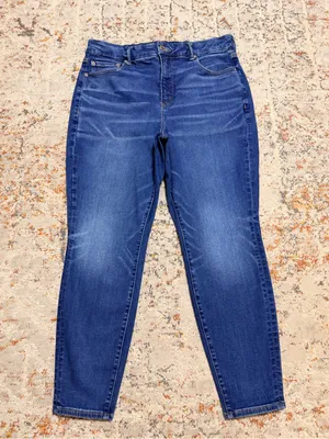 American Eagle curvy high rise jegging jeans size 14 short thumbnail 11
