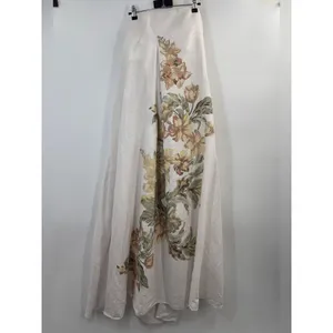 Significant Other Parisa Linen Floral Strapless Maxi Dress AU14/US10 thumbnail 5