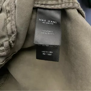 Max Jeans Olive Green Sleeveless Vest thumbnail 4