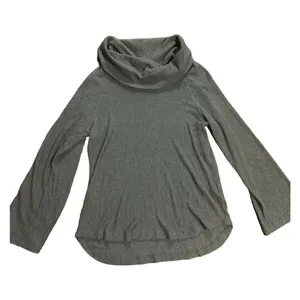 Anthropologie‎ Maeve Maurisa Cowlneck Thermal Sweater XS Olive green thumbnail 2