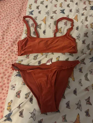 Target Orange Swimsuit thumbnail 1