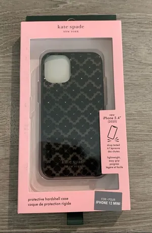 New Kate Spade New York KSIPH151SFTNB Protective Hardshell iPhone 12 mini case thumbnail 1