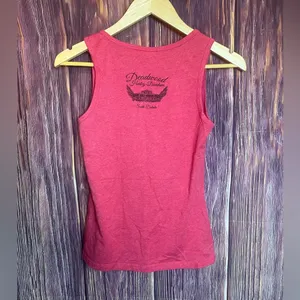 Harley Davidson Y2K Women’s Medium Red Tank Top. thumbnail 5