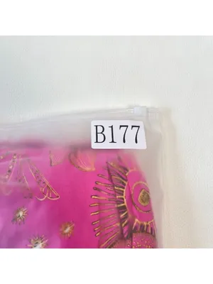 NWT Farm Rio x Anthropologie Beaded Belt Puff Sleeve Pink Mini Dress Sz SP thumbnail 14