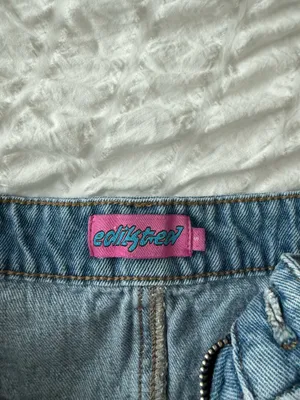 Edikted Mini Denim Skort thumbnail 2