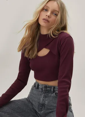 Nasty Gal Two Piece Top thumbnail 1
