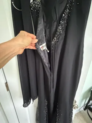 La Femme Black formal dress femme size 6 thumbnail 10