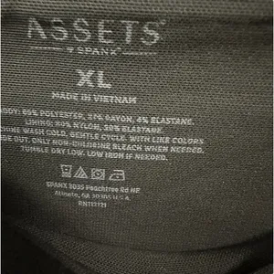 Spanx Assets Black Leg Seam Body Shaping Bodycon Shapewear Legging Womens XL thumbnail 6