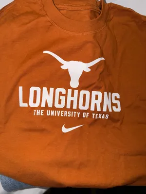 Nike Texas Longhorns Burnt Orange Long-Sleeve Graphic Shirt- Womans-XL thumbnail 5