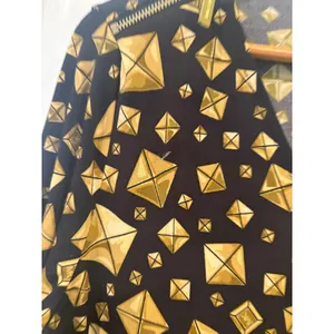 MICHAEL Michael Kors‎ Black And Gold Dress Size Medium thumbnail 5
