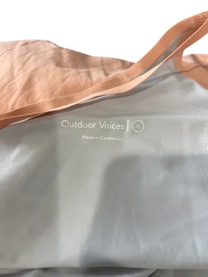 Outdoor Voices Strappy Crossback Exercise Dress Salmon Pink Size XL Tennis Golf thumbnail 3