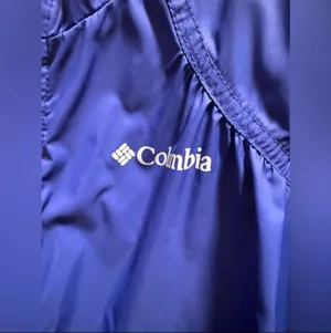 Columbia women’s periwinkle rain jacket thumbnail 2