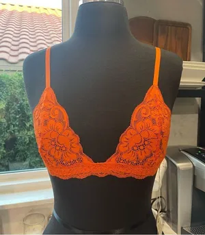 NWT‎ We are HAH x Free People Chi Bralittle Orange Size Small BUNDLE & SAVE! thumbnail 1