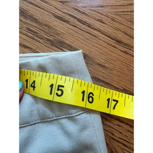 Chico's Soft Surroundings Slimming Ankle Pants Beige Pull‎ On Stretch Trousers thumbnail 4