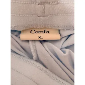 NWOT Comfrt Luna Lounge Pants XL Sky Baby Blue Wide‎ Straight Leg Drawstring thumbnail 8