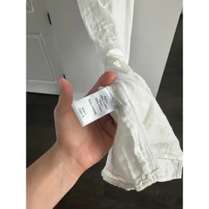 Elan White Gauze Cotton Maxi Dress Size Large NEW thumbnail 6