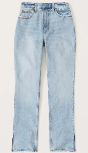 Abercrombie & Fitch The 90's Straigh - Ultra High Rise, Size 28 6r. thumbnail 1