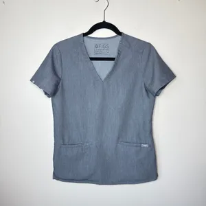 FIGS Women's XS Casma‎ Three-Pocket Scrub Top PO1569 Medical Uniform Healthcare thumbnail 2