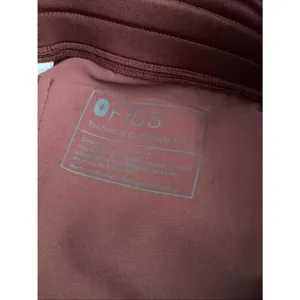 FIGS Zamora Jogger Scrub Pants, Burgundy, Size XXS, NWT thumbnail 6