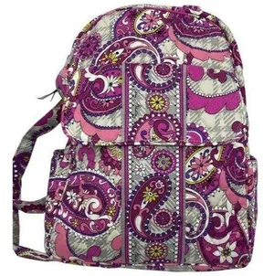 Vera Bradley Msrp Pink Gray Backpack thumbnail 1