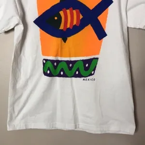 Vintage Miro Cozumel Mexico white vacation location‎ T-shirt thumbnail 3