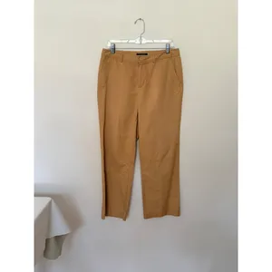 Lauren Ralph Lauren Chino Pant Sz 8 Camel Tan Straight Leg Cotton Preppy Classic thumbnail 2