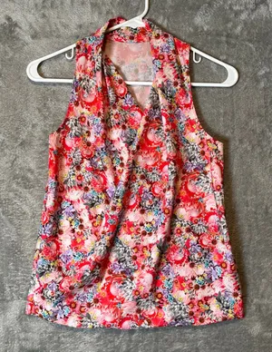 Lululemon Rollin'‎ With My Om'ies Tank Flowabunga Mini Multi Size 2 thumbnail 1