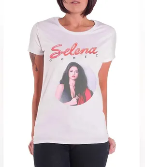 Abercrombie & Fitch Selena Gomez 80s Glam Graphic Tee thumbnail 1