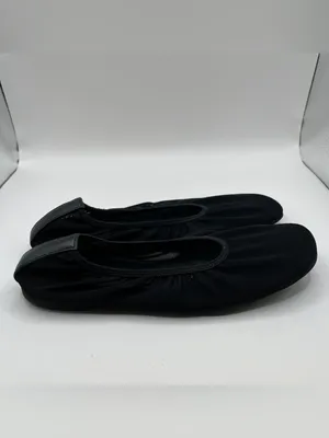 Reformation Marcadet knit ballet flat breathable black mesh upper minimalist 5.5 thumbnail 5