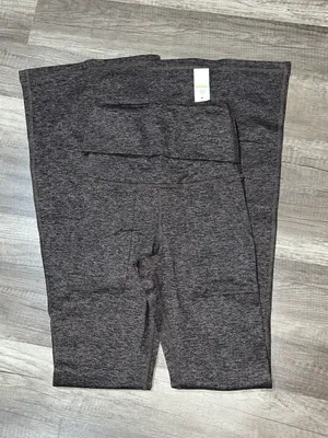 Aerie SMALL SHORT OFFLINE By The Hugger High Waisted Foldover Flare Legging BNWTS thumbnail 6