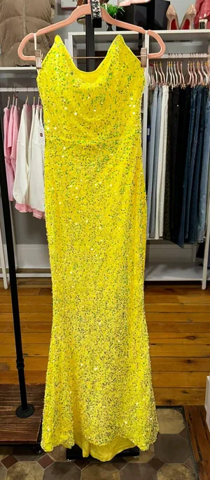Love And Lemons Yellow Prom Dress thumbnail 1
