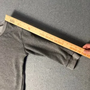 Aerie gray cropped sweatshirt size thumbnail 6