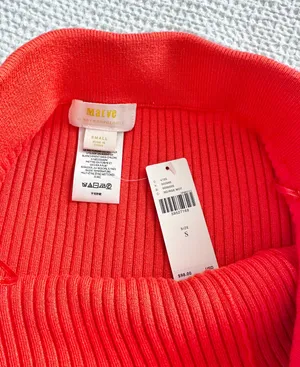by Anthropologie pull on sweater knit midi skirt thumbnail 3