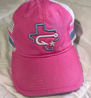Hooks Baseball Cap Corpus Christi Texas Pink thumbnail 1