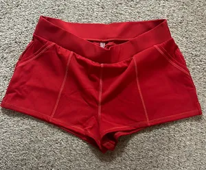 FP Movement Red Shorts thumbnail 1