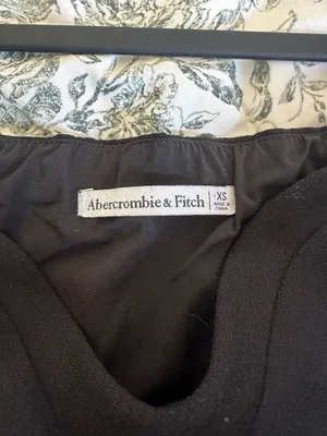 Abercrombie & Fitch Black Strapless Sweetheart Jumpsuit thumbnail 4