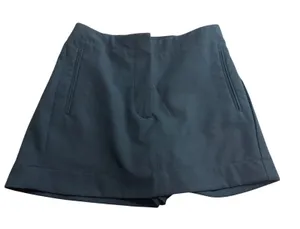 Zara Black Tailored A-Line Skort Skirt Built In Shorts XS Morocco thumbnail 1