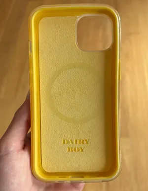 Dairy Boy phone case Yellow thumbnail 2