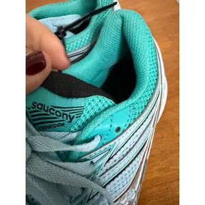 Saucony Cohesion Womens Running Shoes‎ Light Blue Teal Sneakers Size 7.5 thumbnail 2