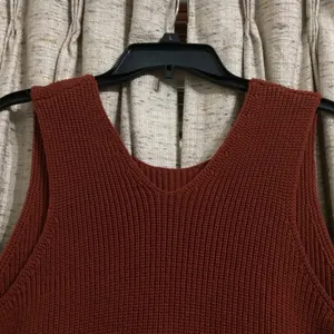 LOFT Ribbed Sweater Tank thumbnail 6