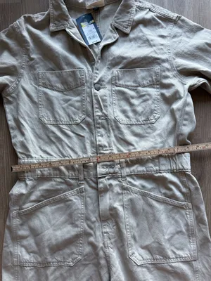 Universal Thread‎ Cream Utility Coverall Jumpsuit thumbnail 5