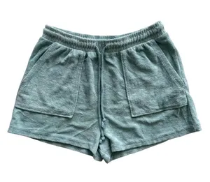Zara Terry Cloth Hi-Rise Shorts Size Large thumbnail 1