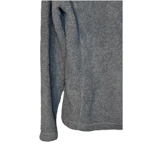 Patagonia Women's‎ Sweater Los Gastos 1/4 Zip Fleece Pullover Heather Gray Small thumbnail 9