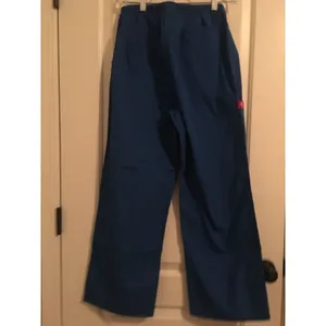 Dickies Women's Scrub Pants Nurse Medical Size Small Royal Blue thumbnail 6