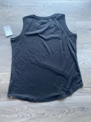 Disney Pride Tank Womens Sz Medium Black Rainbow Sequin Mickey Design NWT thumbnail 5