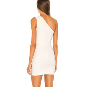 Michael Costello Ava Dress in Ivory thumbnail 3