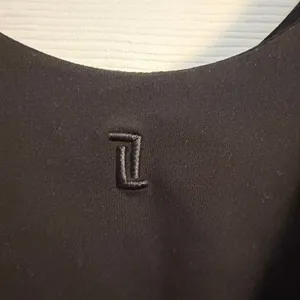 Liaison The Label Cropped Tank Top‎ Black Large Athleisure Gym Workout thumbnail 3